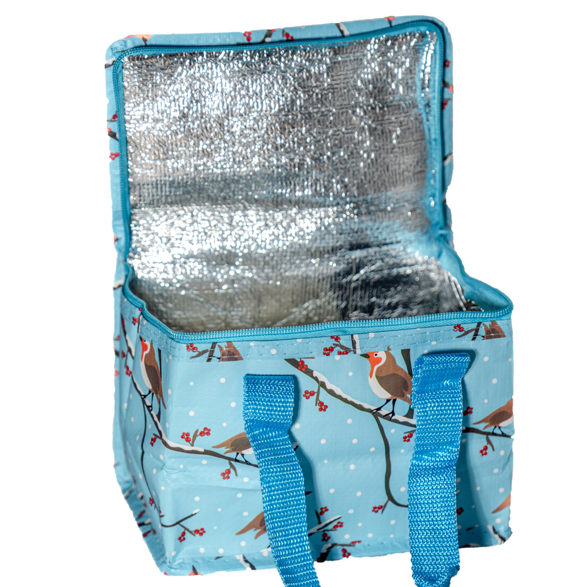 Happy Planet Giftshop Winter Robins Lunch Bag