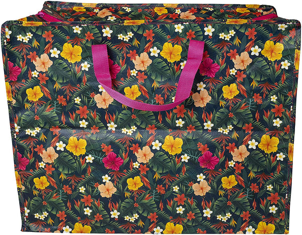 Tropical Floral Storage Bag