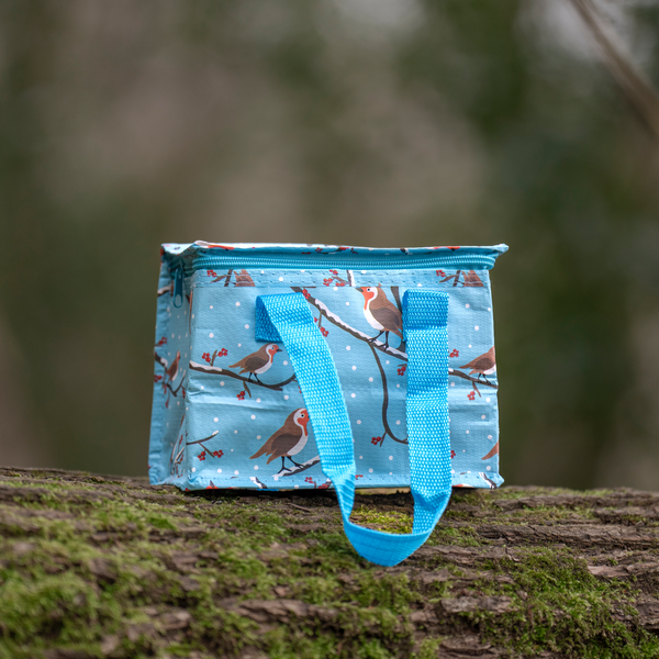 Winter Robins Lunch Bag